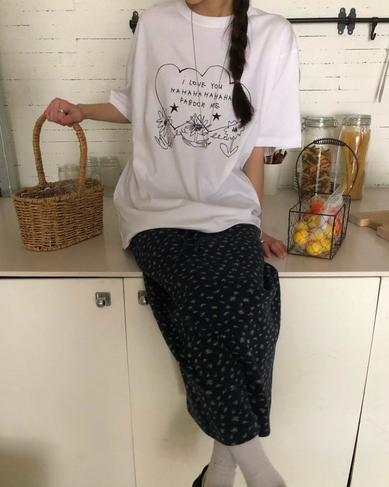 Heart & Fafa tee