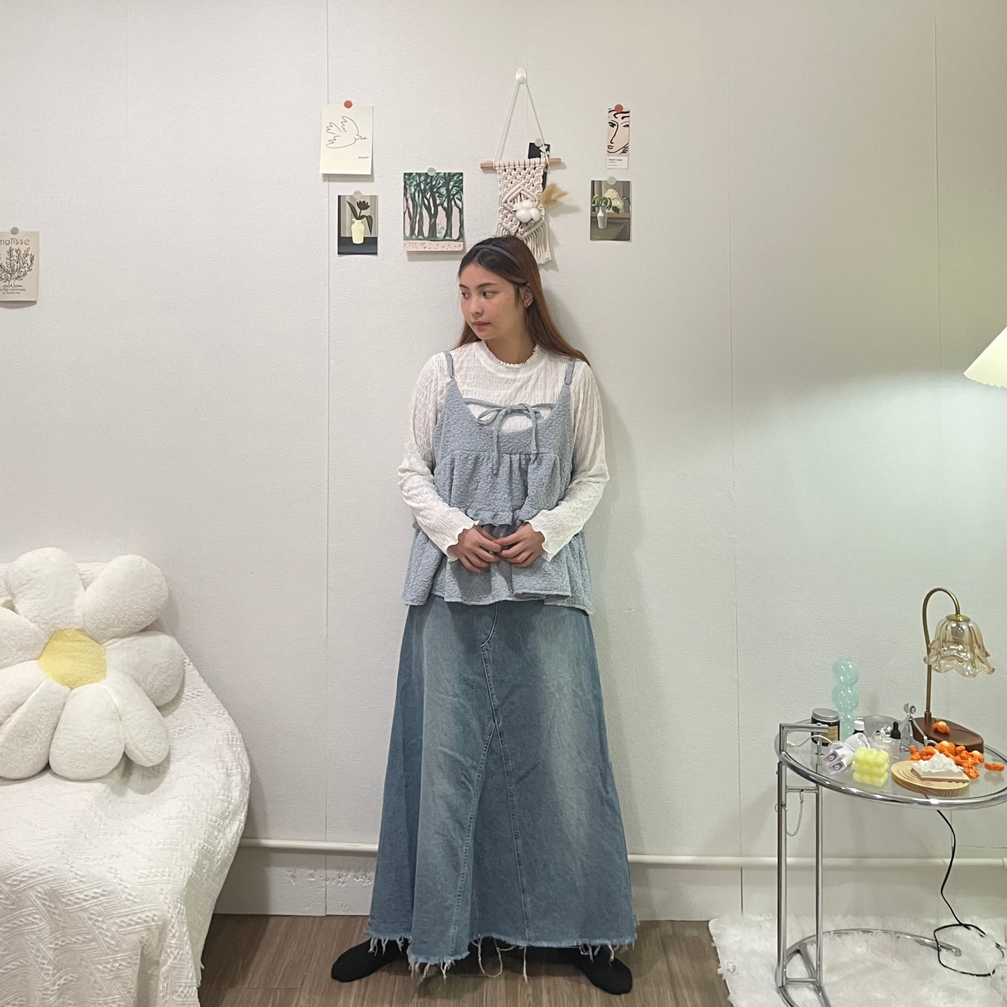 傘型牛仔裙⛱️