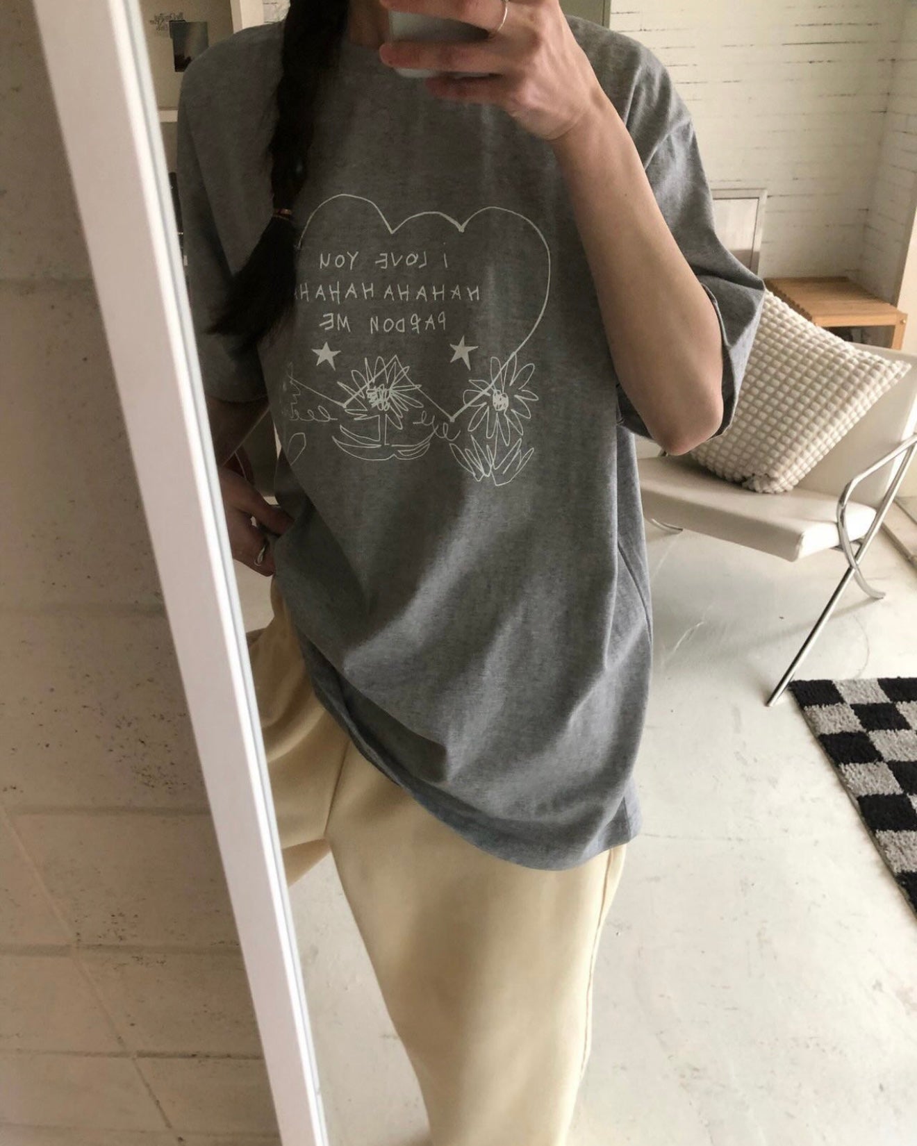 Heart & Fafa tee