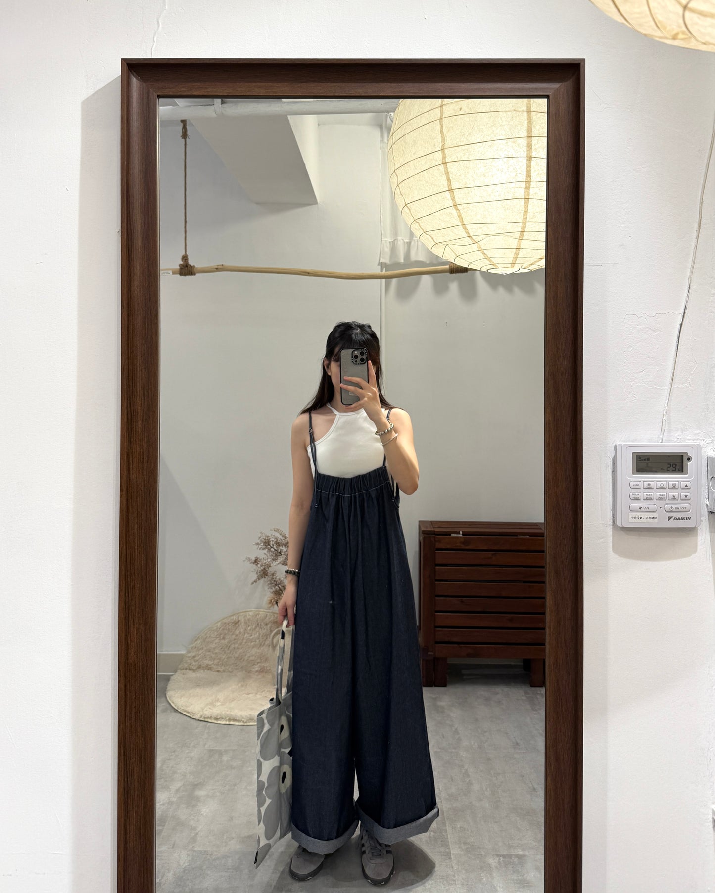 2way不對稱連身褲