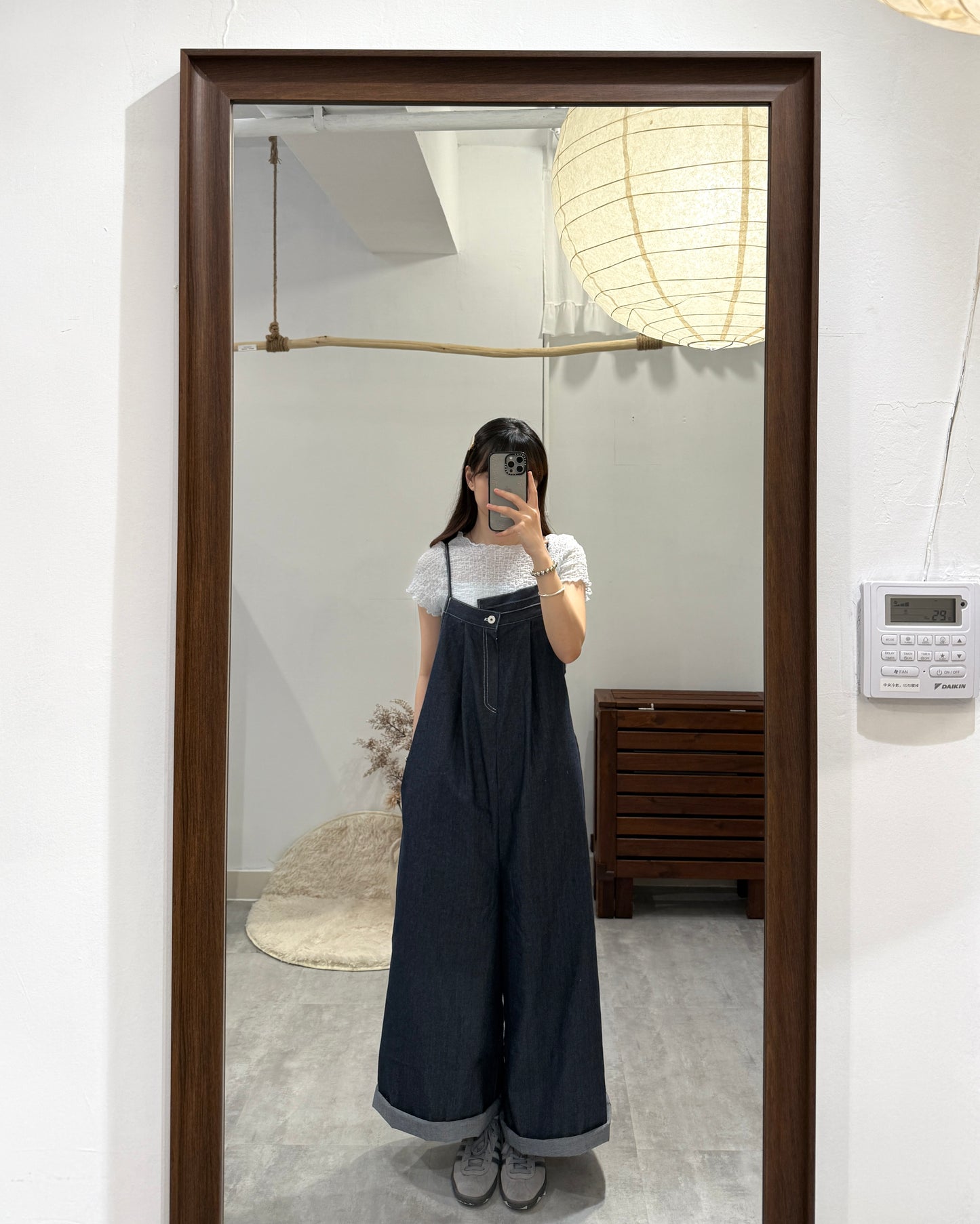 2way不對稱連身褲