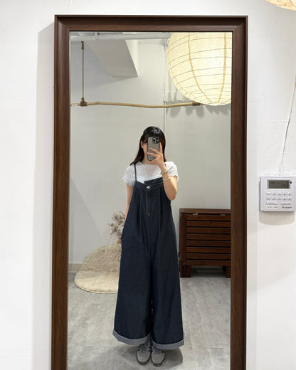 2way不對稱連身褲