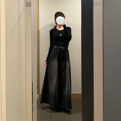 A字喇叭牛仔裙🎺