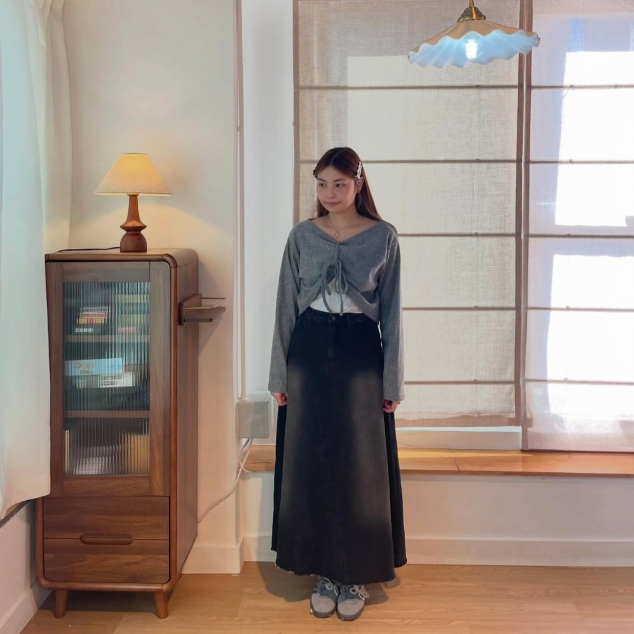 A字喇叭牛仔裙🎺