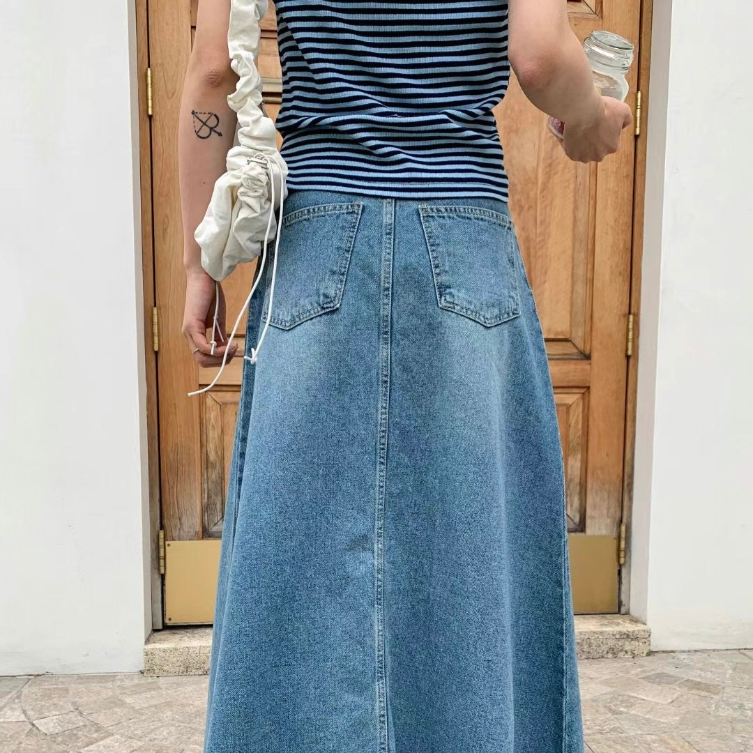 傘型牛仔裙⛱️
