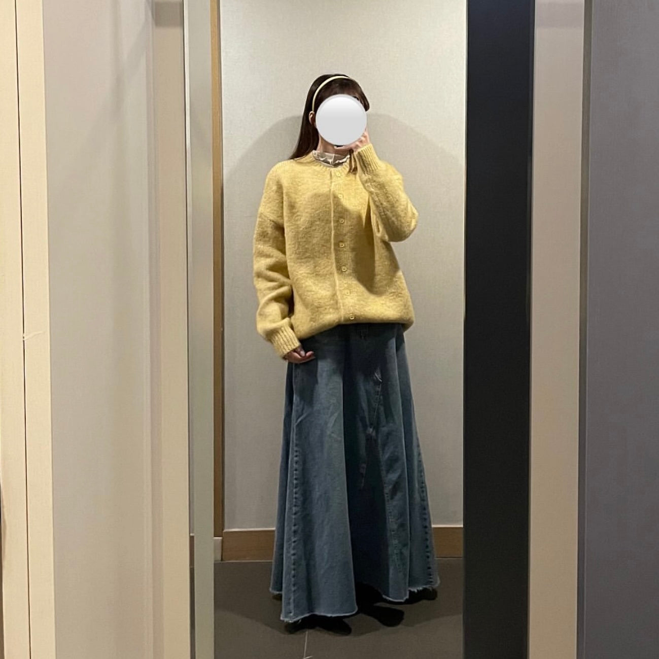 傘型牛仔裙⛱️