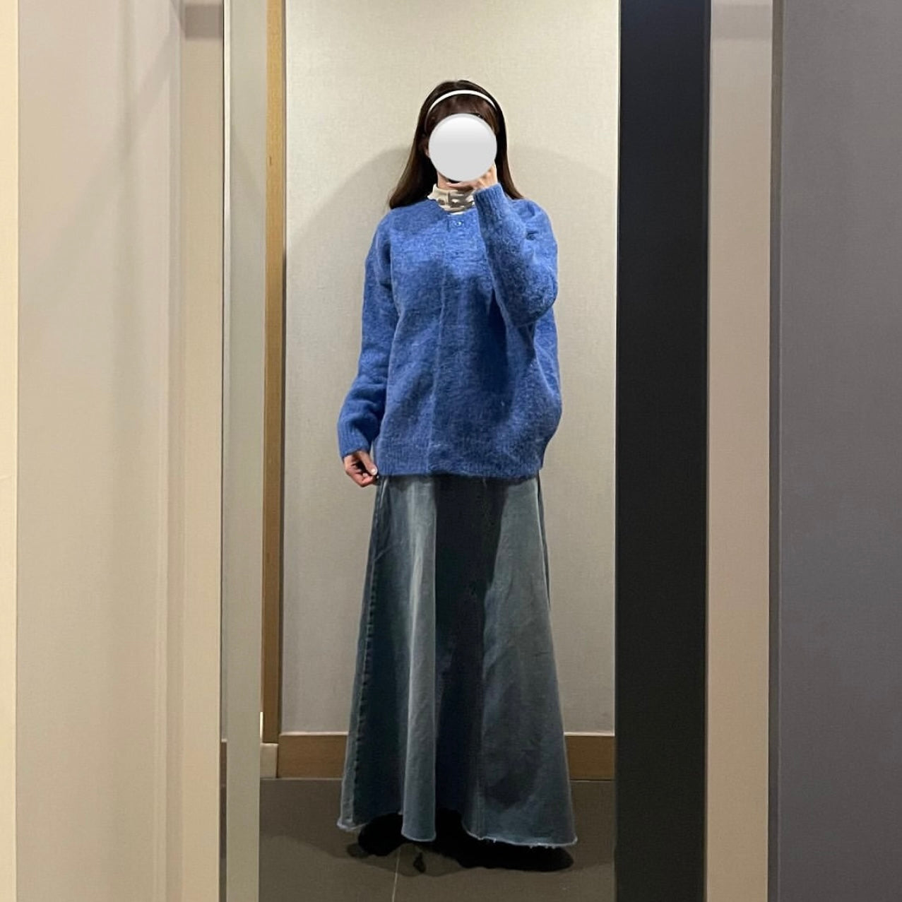 傘型牛仔裙⛱️