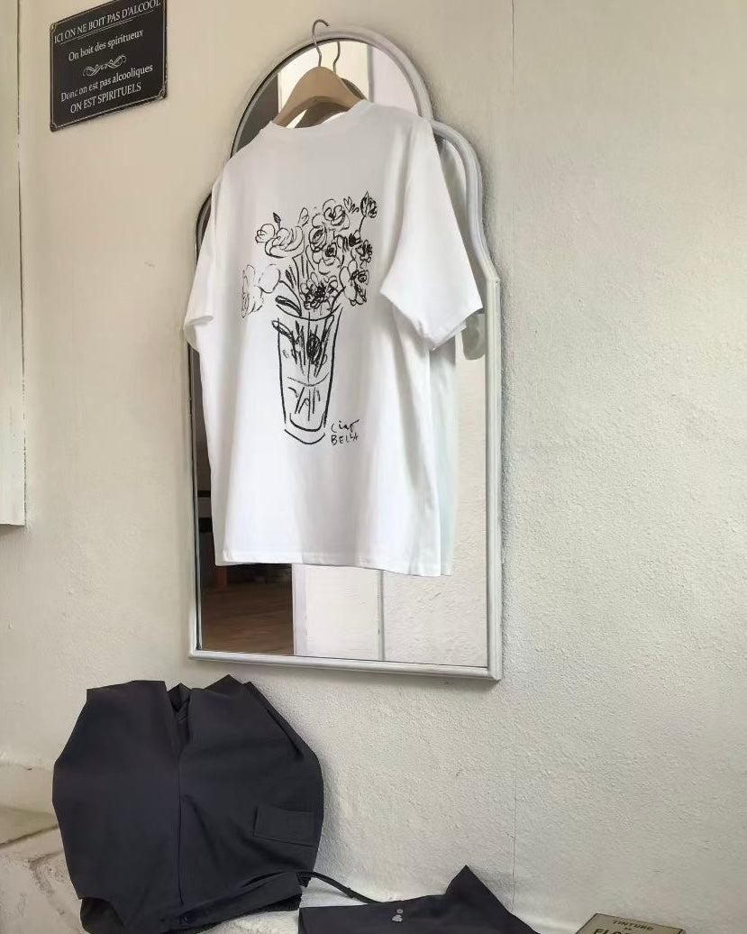 Flower tee