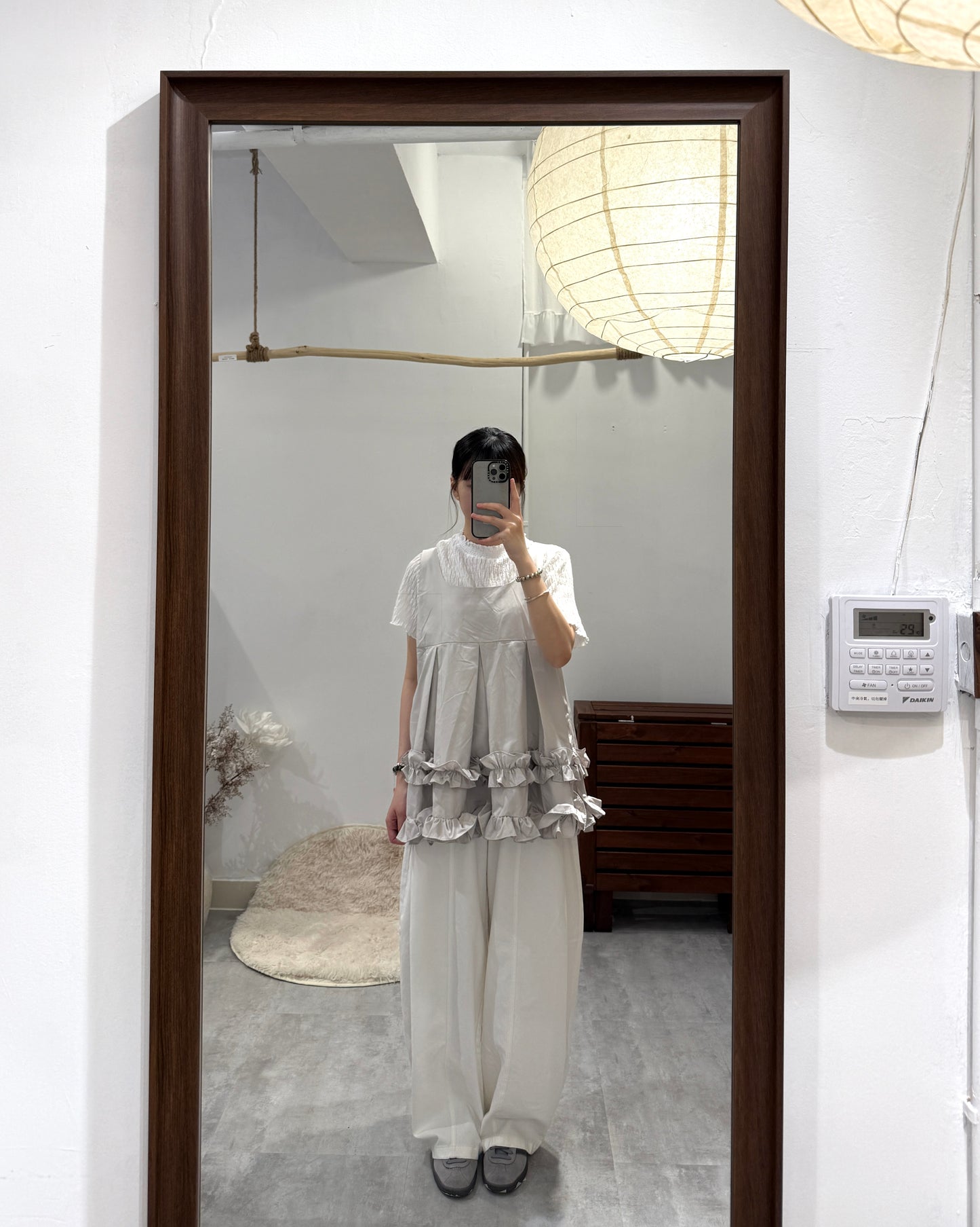 MUST PICK!!!🌋重磅索索雙層ruffle top