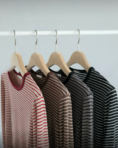 🍚糯米間條長袖