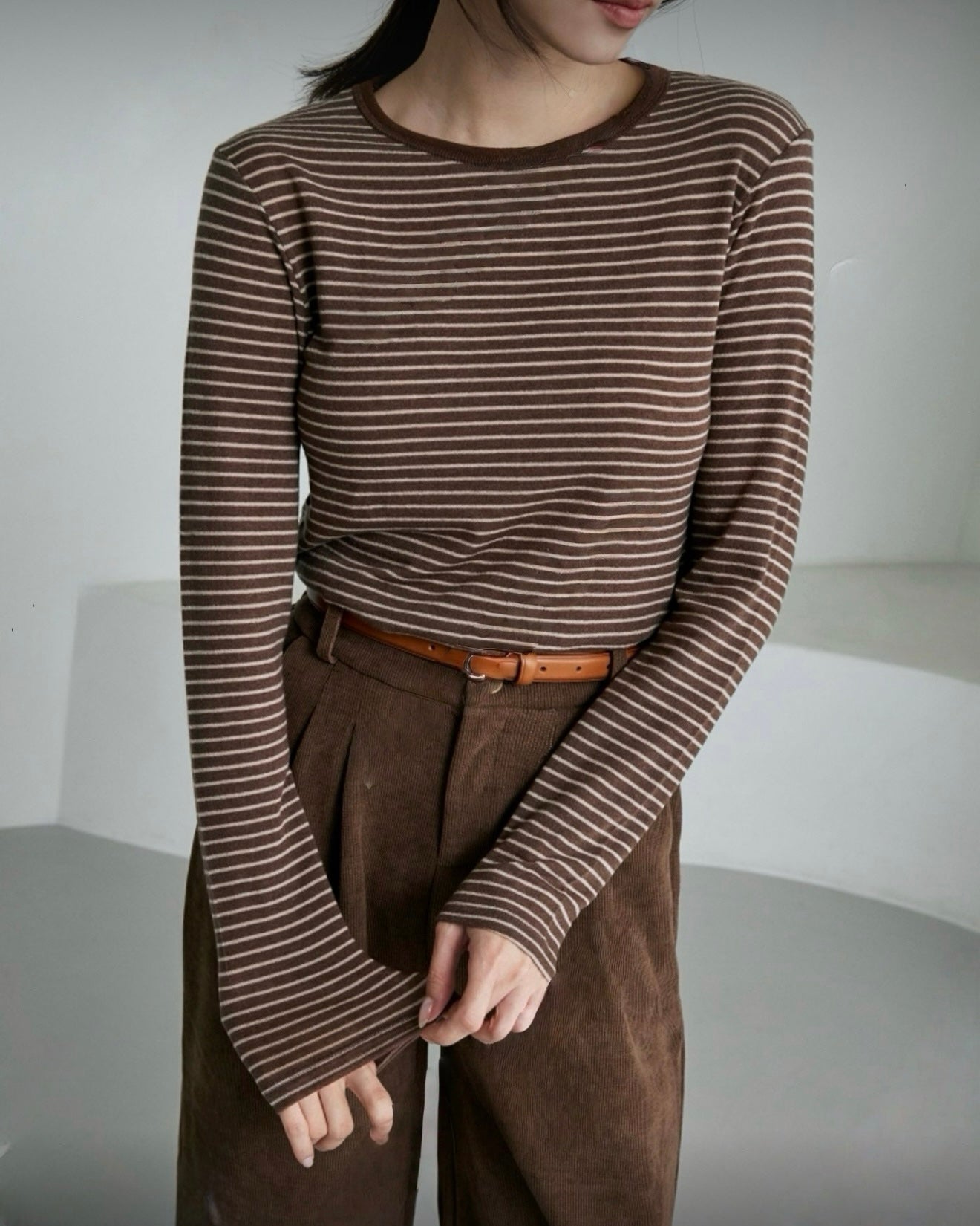 🍚糯米間條長袖