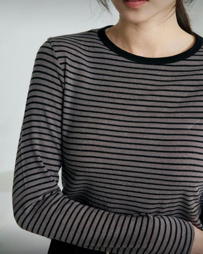 🍚糯米間條長袖