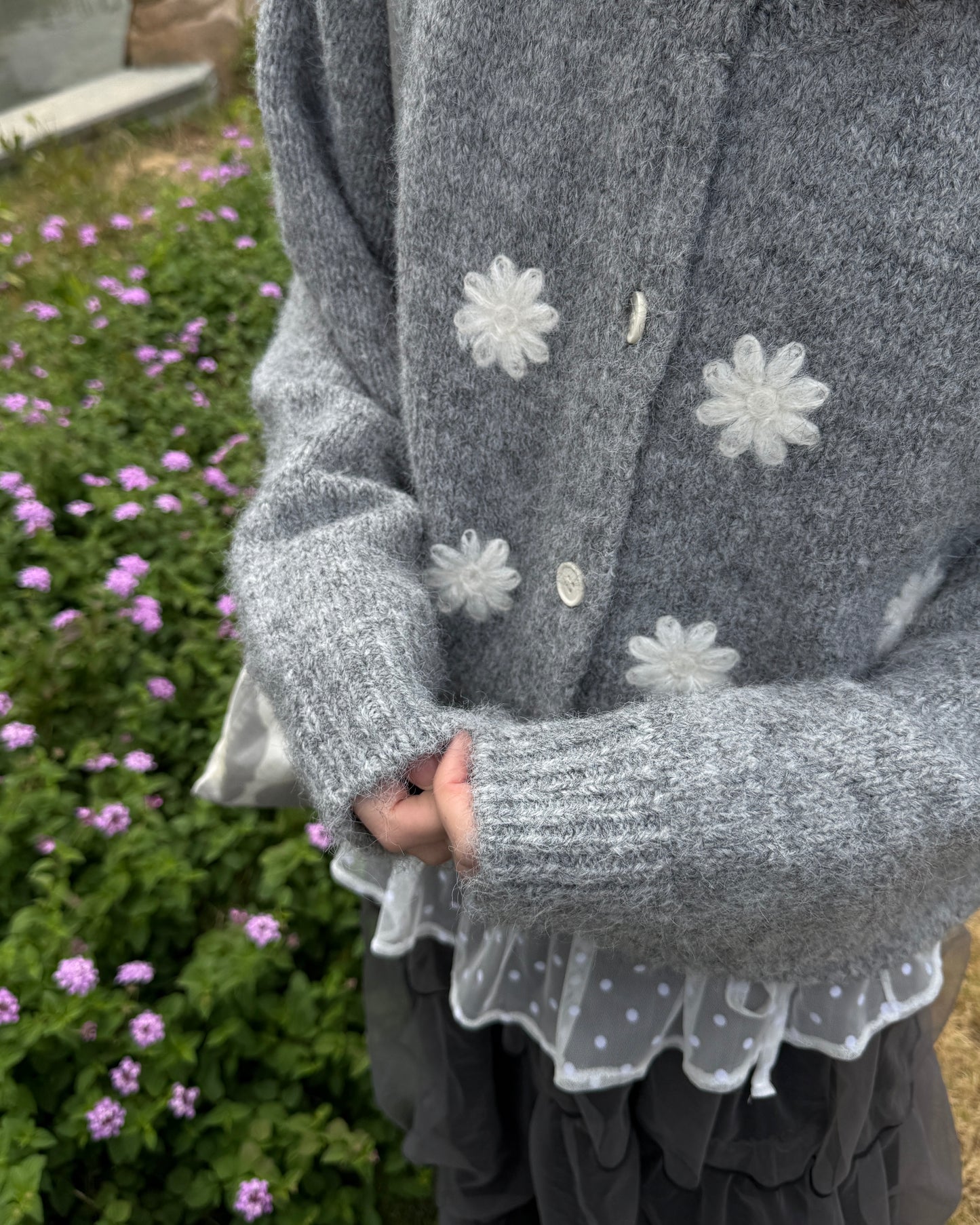 Daisy short cardigan