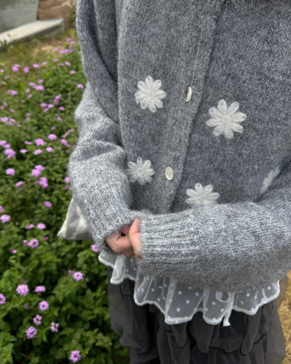Daisy short cardigan