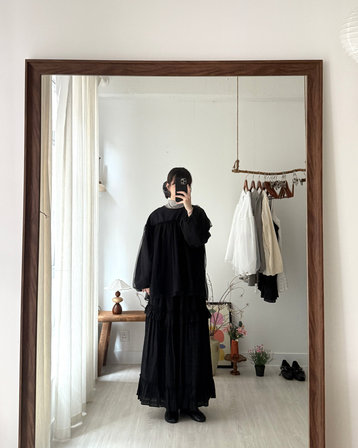 Charlie ruffle skirt