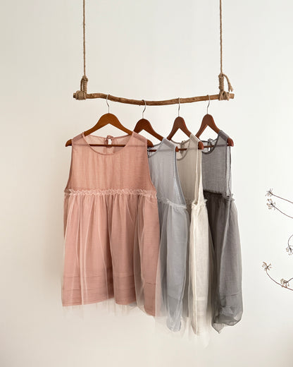 Misty stripe vest