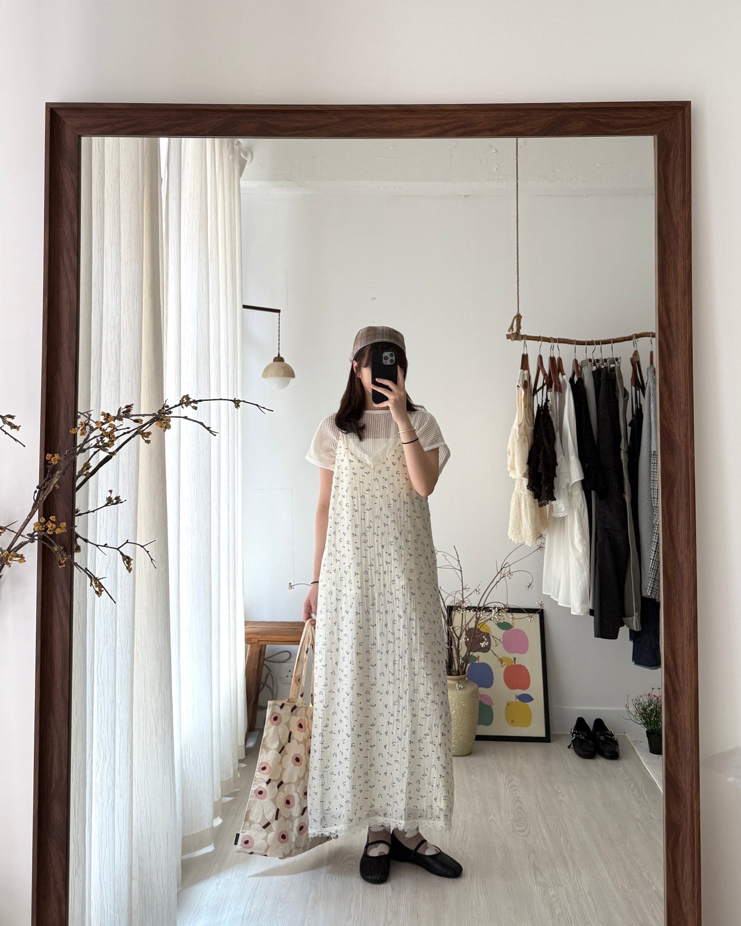 Casual Dress Flower Wrap