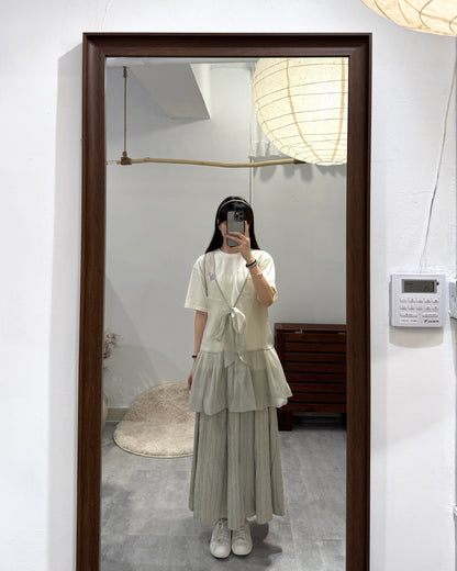 🎃Pumpkin ribbon vest