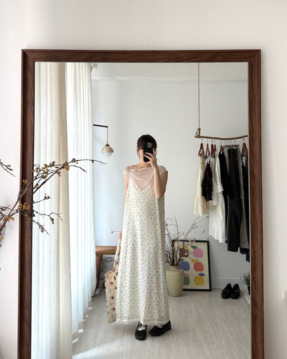 Casual Dress Flower Wrap