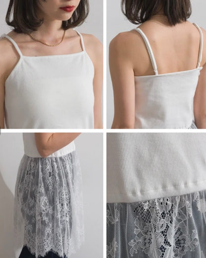 Opal lace camisole