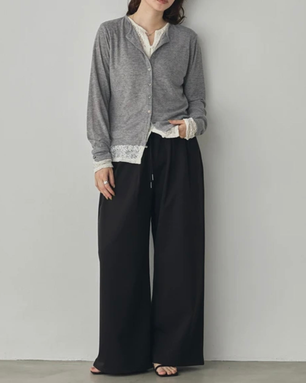 Murmur top/假兩件