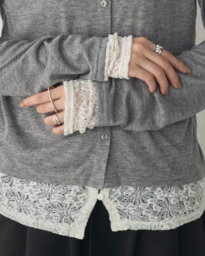 Murmur top/假兩件