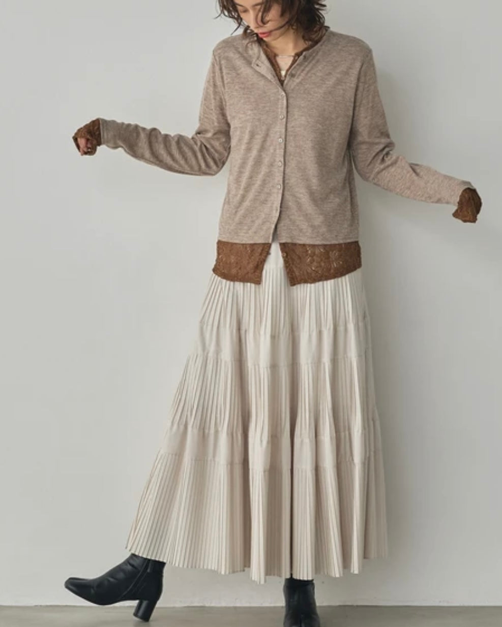 Murmur top/假兩件