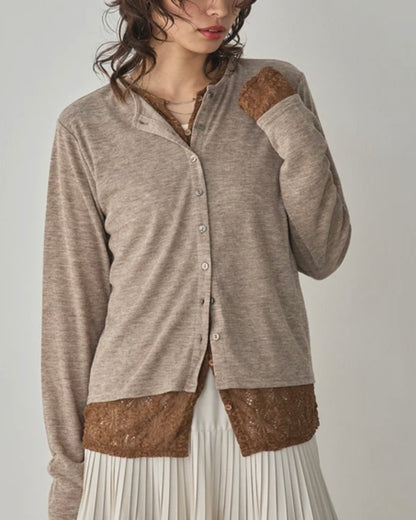 Murmur top/假兩件