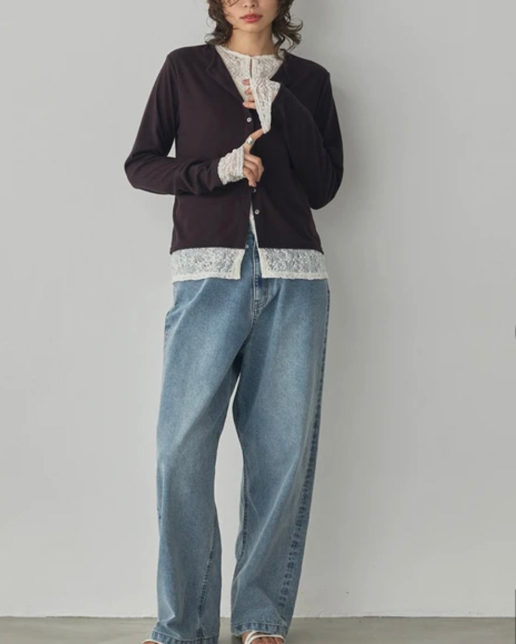 Murmur top/假兩件