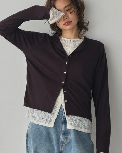 Murmur top/假兩件