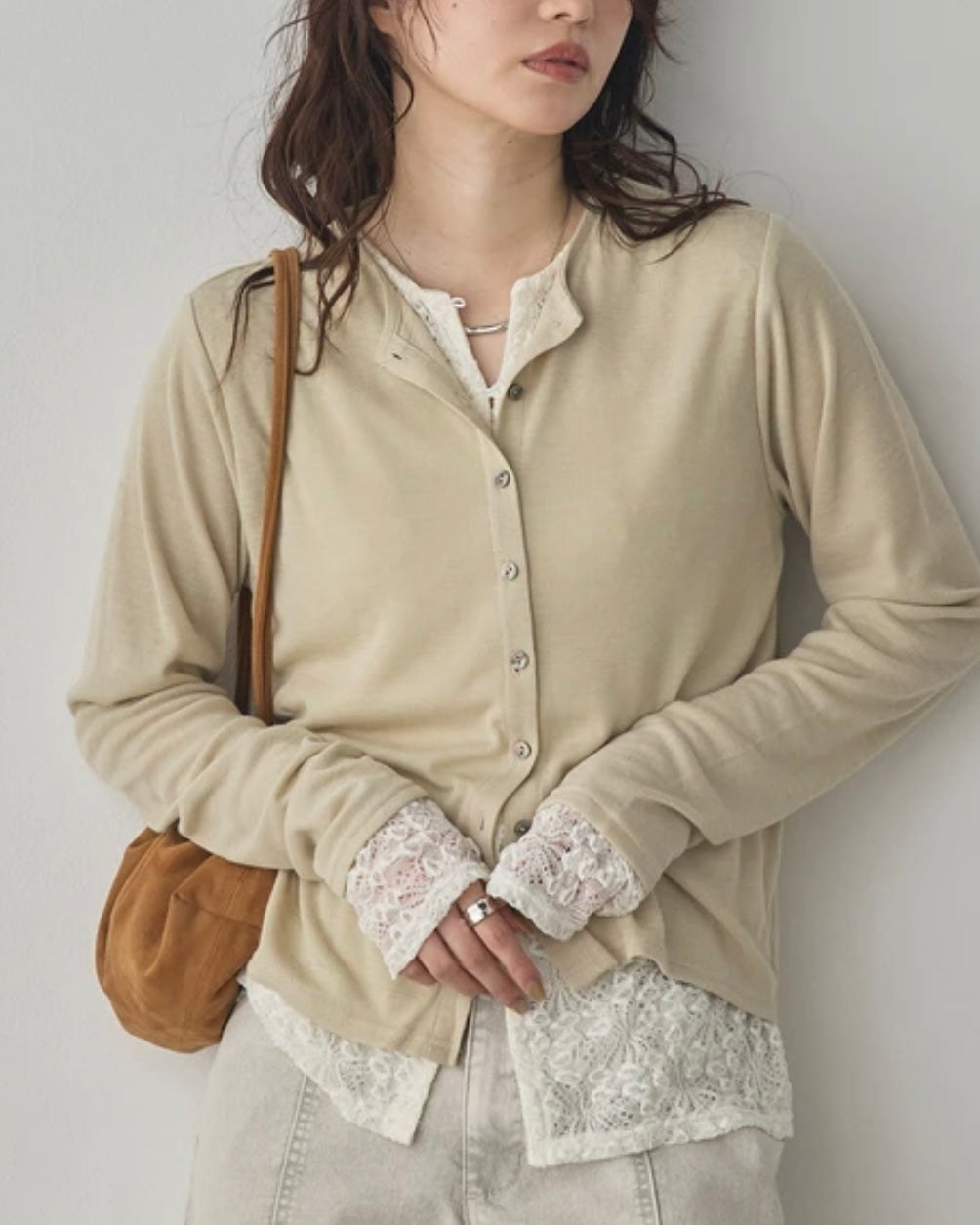 Murmur top/假兩件