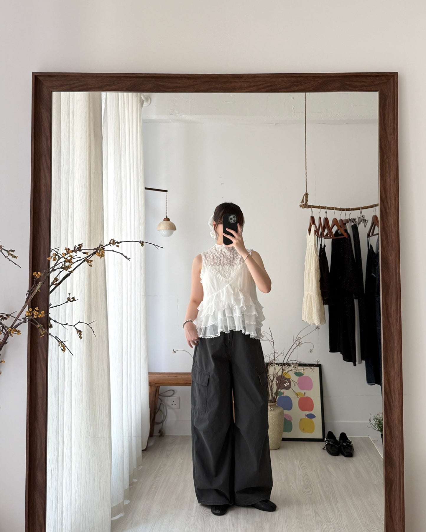 Smoothie camisole(with scarf)