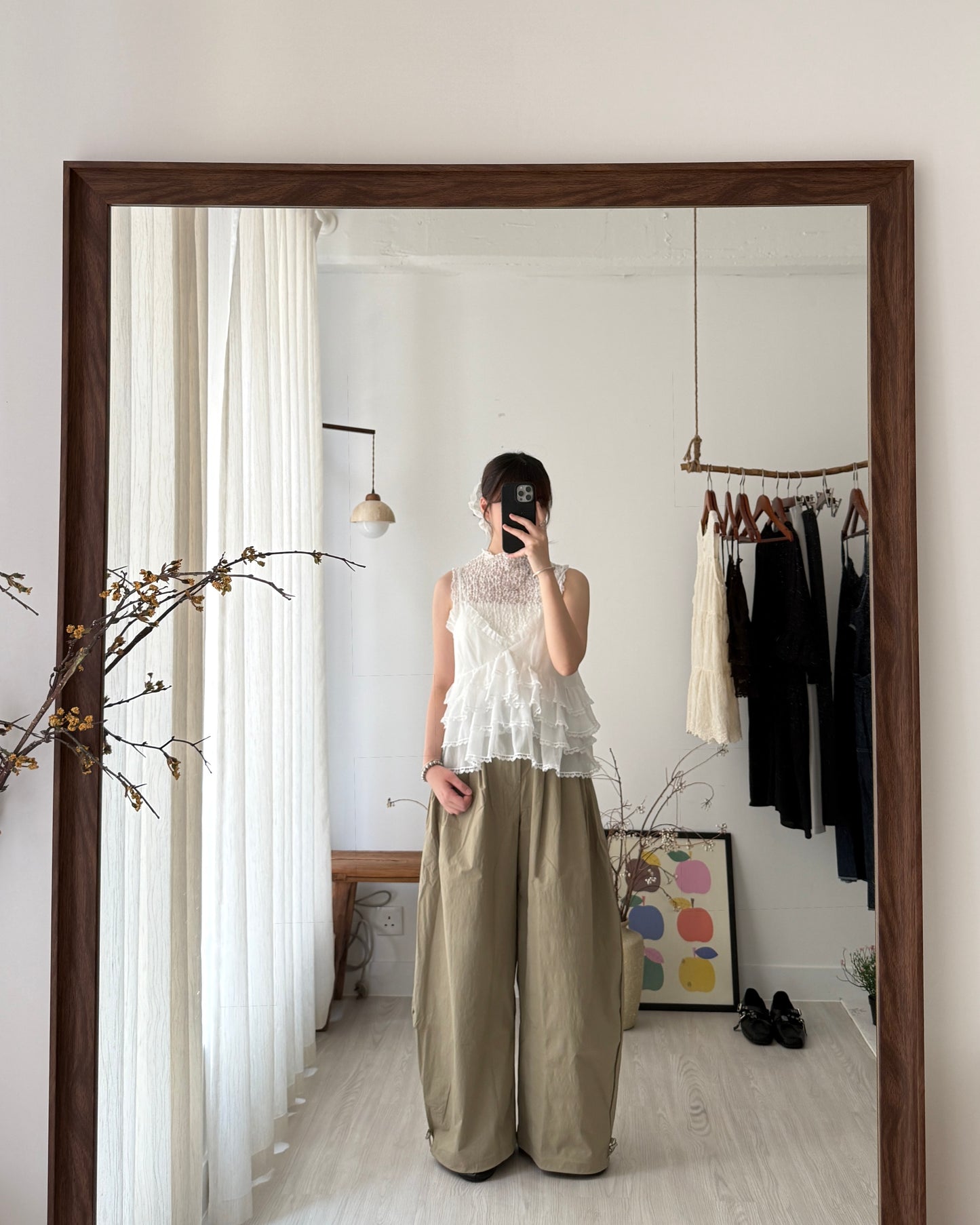 Smoothie camisole(with scarf)