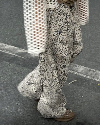 🌼Crayon daisy pant🖍️