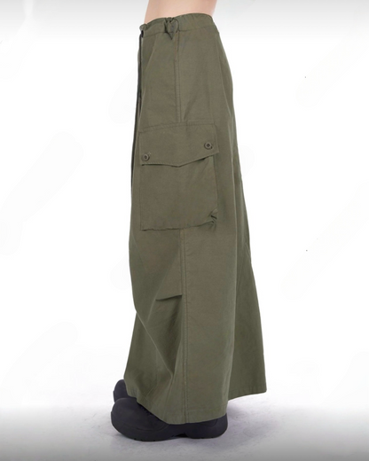 pocket工裝長裙