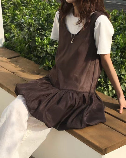 🎃Pumpkin ribbon vest