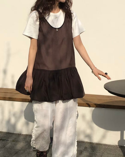 🎃Pumpkin ribbon vest