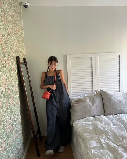 2way不對稱連身褲