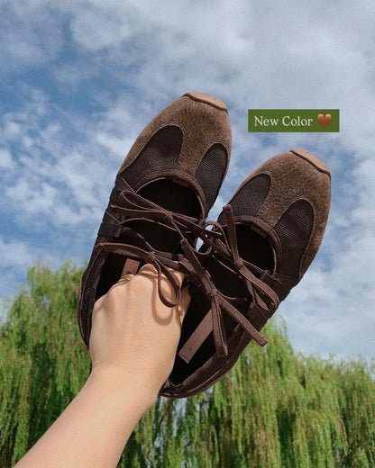 double ribbon shoes🪽