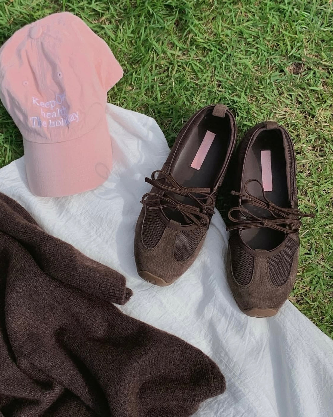 double ribbon shoes🪽