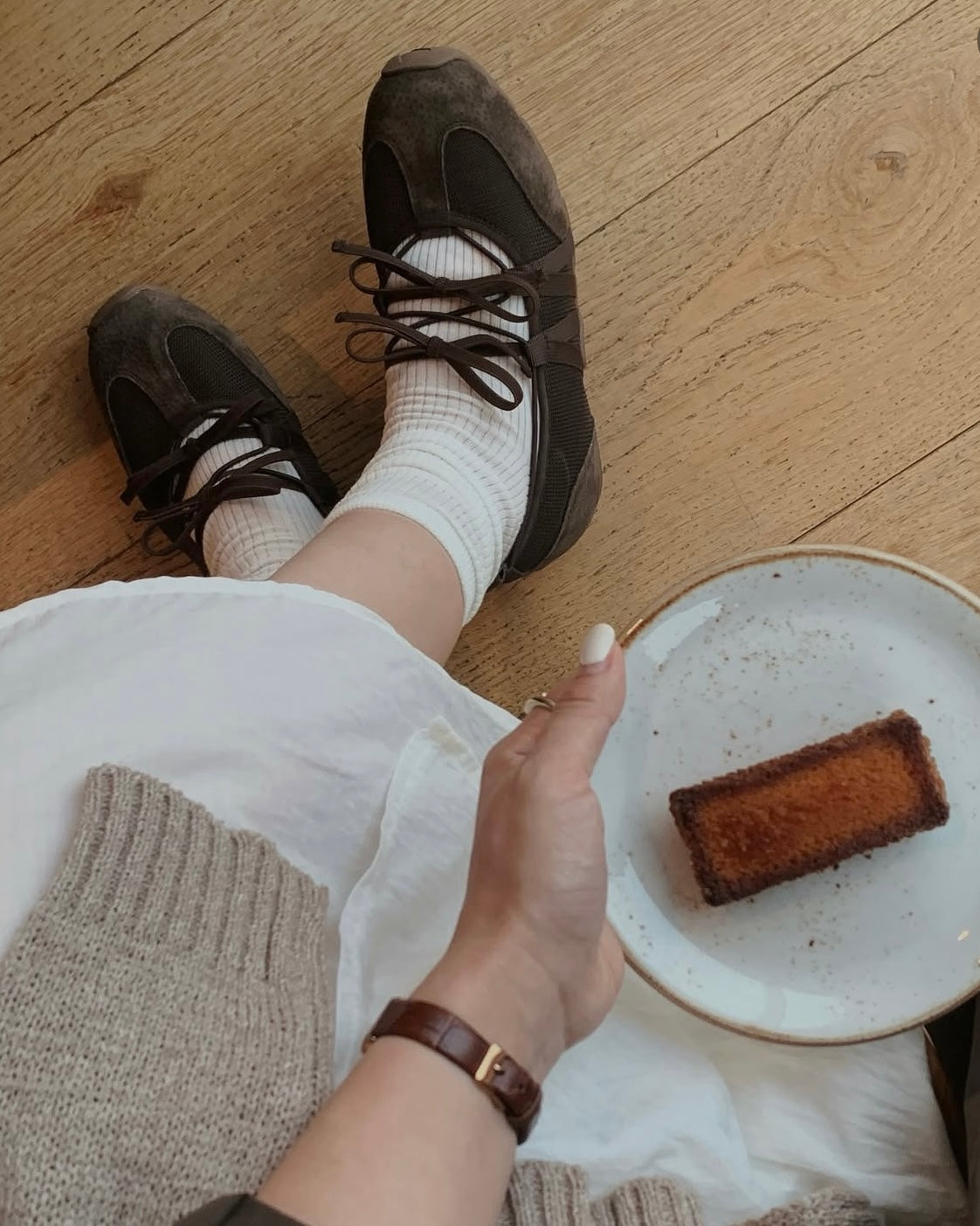 double ribbon shoes🪽