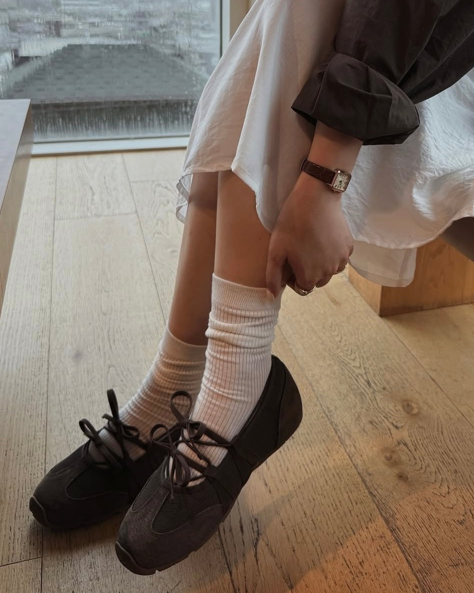 double ribbon shoes🪽