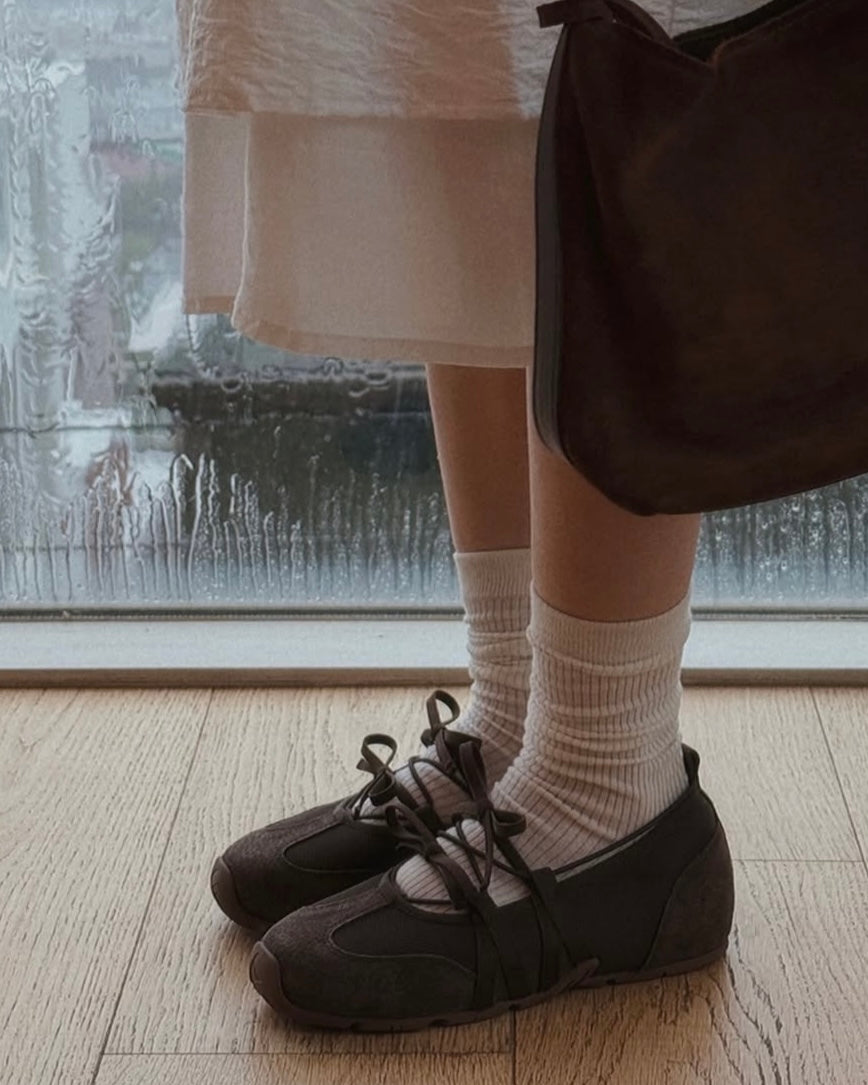 double ribbon shoes🪽