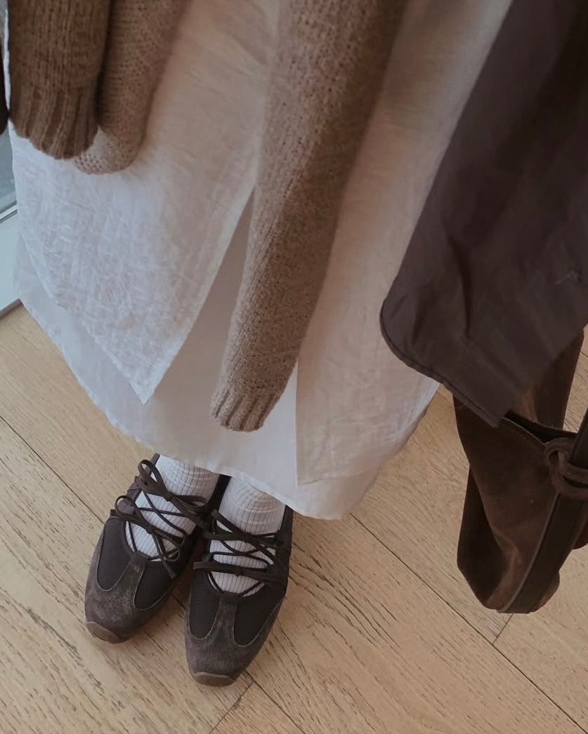 double ribbon shoes🪽