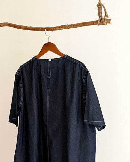 Denim-look A-Line tee
