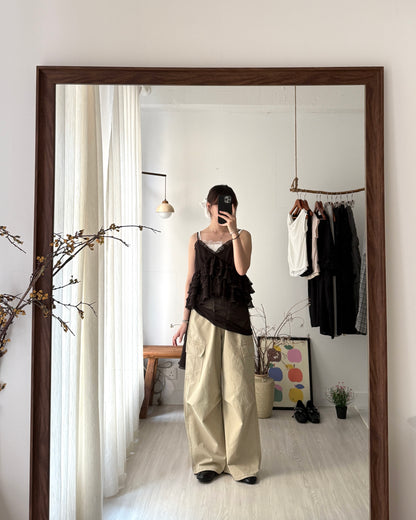 Smoothie camisole(with scarf)
