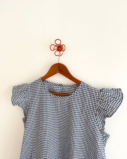 Flutter sleeve top
