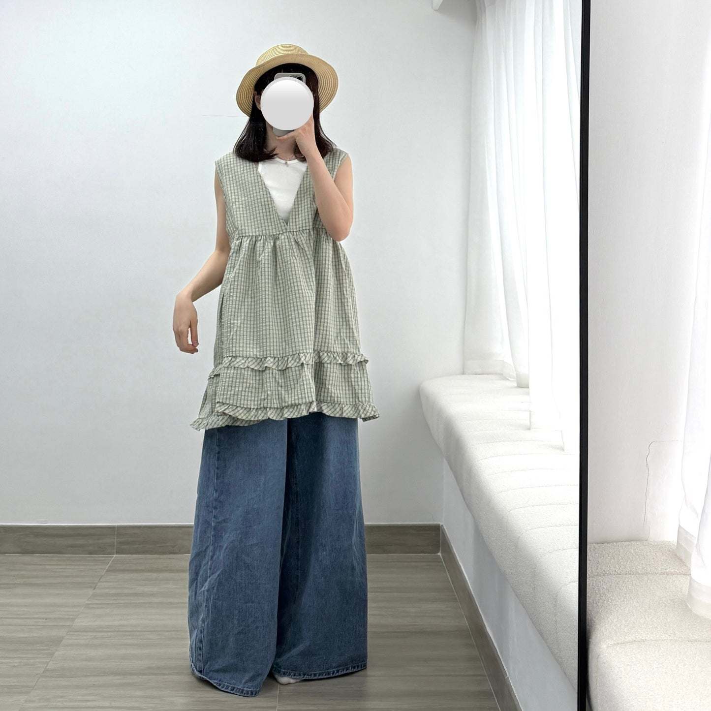 🌻2way sunflower vest