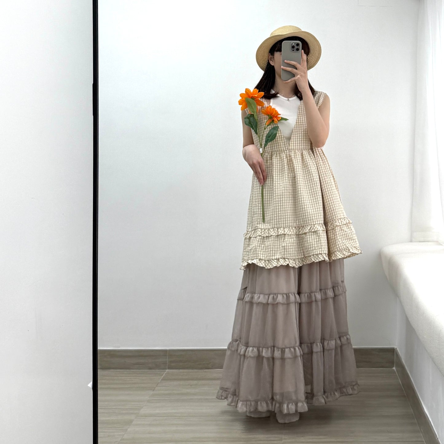 🌻2way sunflower vest