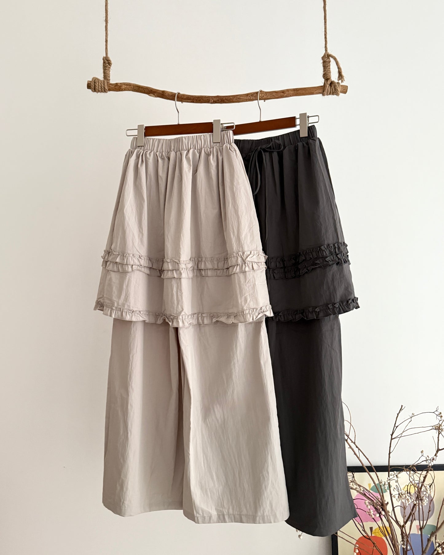 Tier cargo pants